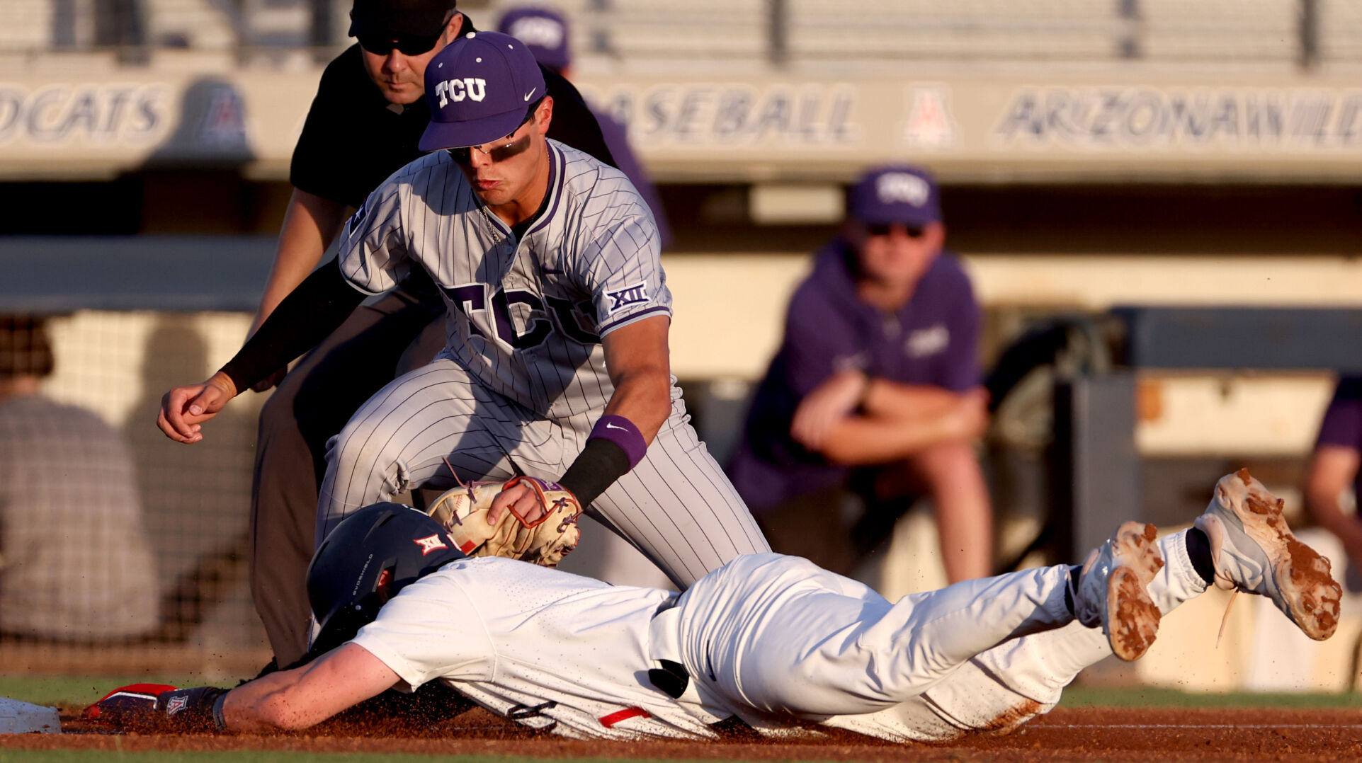 University of ÃÛèÖÖ±²¥ vs TCU, baseball